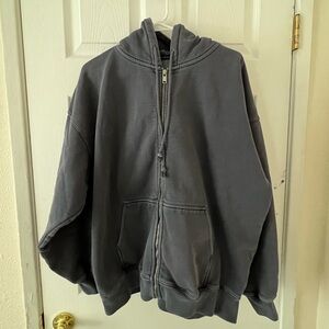 Brandy Melville Blue oversized hoodie